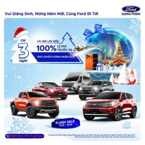 ưu đãi tháng 12 tại Ford Đà Nẵng giá tốt